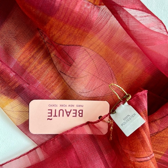 Floral Print Scarf - Picture 2 of 8